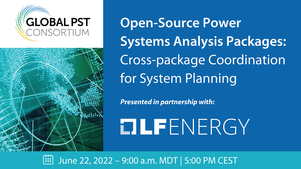inar. Opensource power system analysis packages CrossPackage